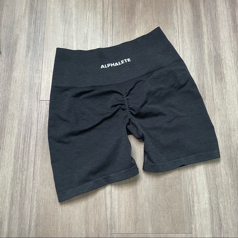 Alphalete AMPLIFY SHORT - Dark Grey/Black